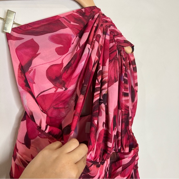 Bronx and Banco Camilla Maxi Dress in Fuchsia size medium - Picture 12 of 13